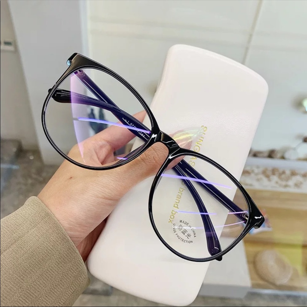 Transparent Computer Anti Blue Light Eyeglasses